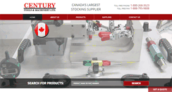 Desktop Screenshot of centurytools.com
